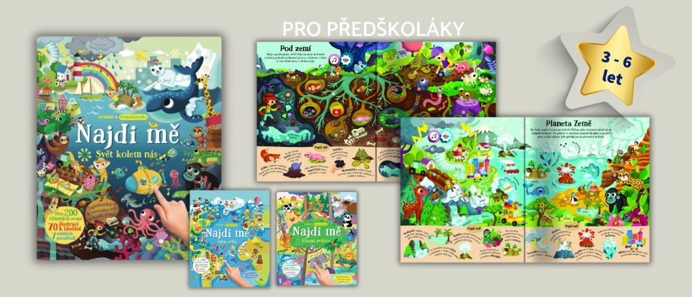 Pro předškoláky - Najdi mě!